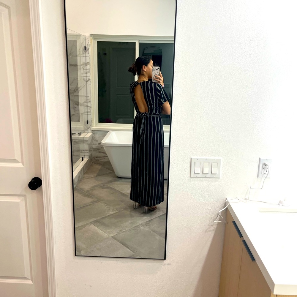 Romper dress combined! Backless and fun for a night out